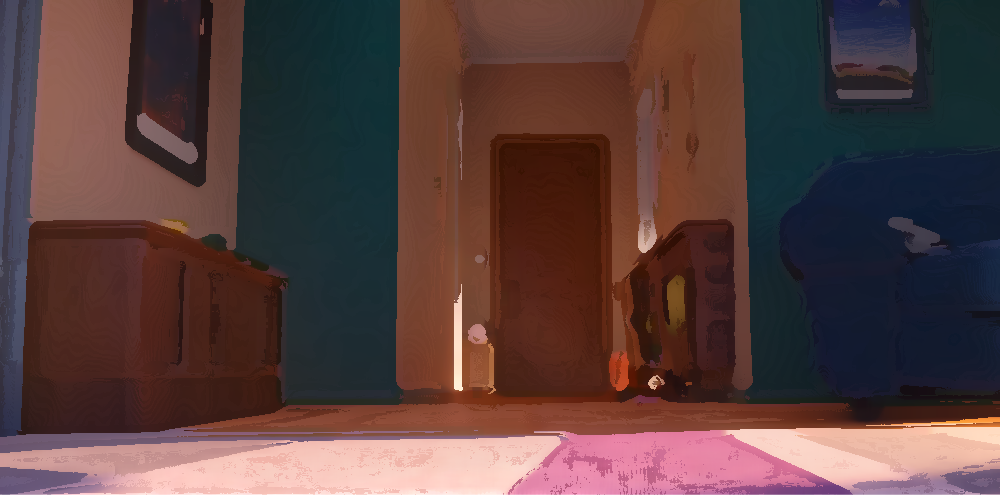 Scene med hund og snøball